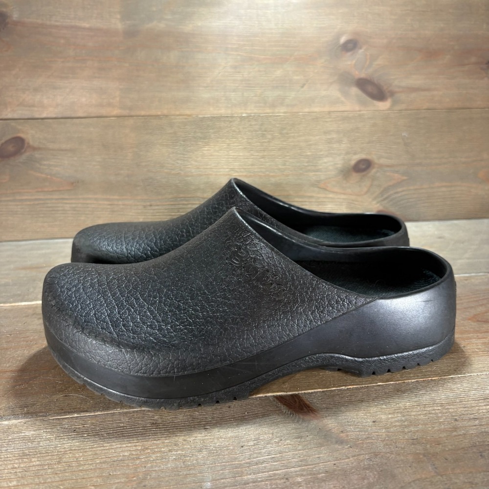 Birkenstock Super Birki Womens size 9 shoes Black Slip On Waterproof clogs
